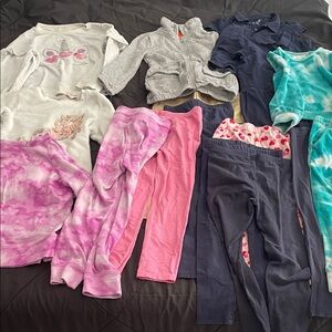 Cozy Kids Pajama Set - Pink and Purple